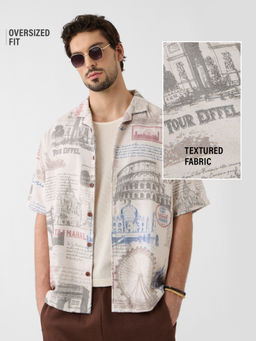 The Souled Store - Originals Hawaiian Shirt Monuments Holiday Shirt