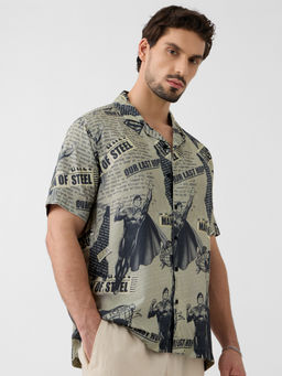 The Souled Store - Official Superman It's In The News Men Shirt