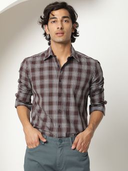 Rare Rabbit - Frazey Brown Shirt