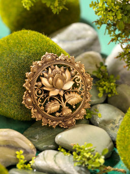 Cosa Nostraa - Flower of Life Brooch