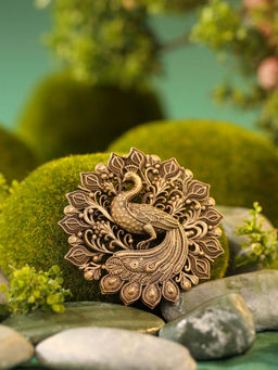 Cosa Nostraa - Royal Peacock Brooch