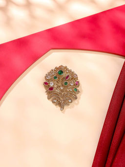 Cosa Nostraa - Peacock Power Brooch