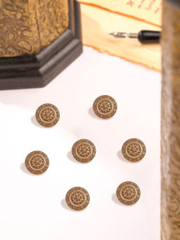 Cosa Nostraa - Serene Lotus Buttons (Pack of 7)