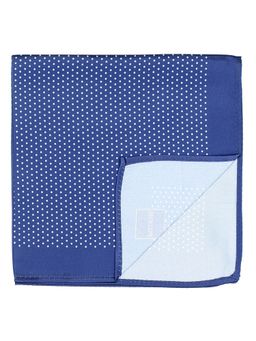 PELUCHE - Polka Dots Pocket Square For Men Blue