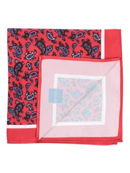 PELUCHE - Beautiful Floral Pocket Square For Men Pink