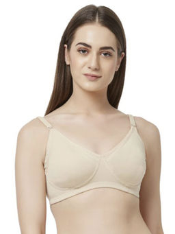 SOIE - Non-Padded Non-Wired Maternity Bra-Nude