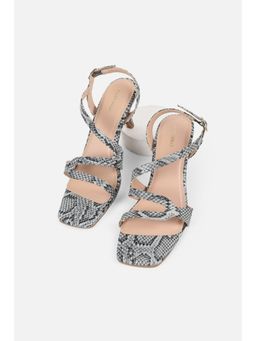 Allen Solly - Women Grey Casual Sandal Heels