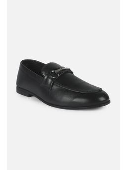 Louis Philippe - Men Black Slip On Loafers