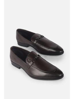 Van Heusen - Men Brown Slip On Loafers