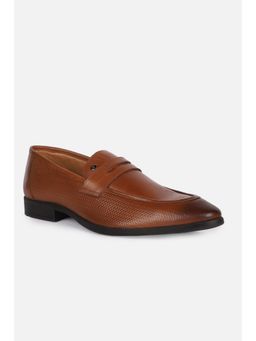 Van Heusen - Men Brown Slip On Loafers
