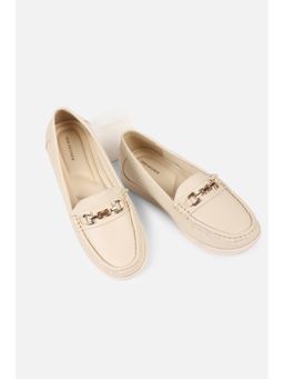 Van Heusen - Women Beige Slip-On Loafers