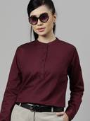 Burgundy color option, Currently selected