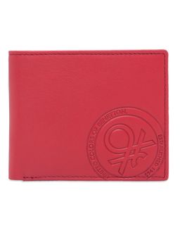 United Colors of Benetton - Men Serrat Global Coin Wallet - Red