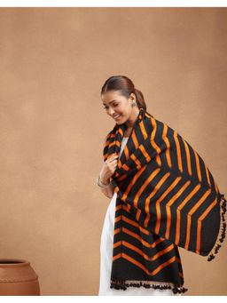 Fabindia - Black Wool Blend Stole