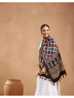 Fabindia - Black Wool Blend Stole