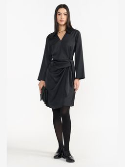 Perona - Inaya Black Wrap Dress