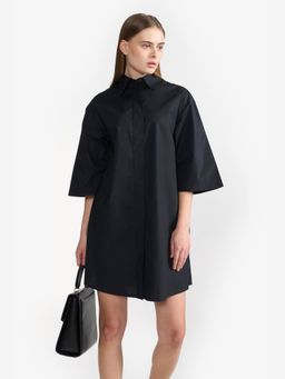 Perona - Myra Black A Line Dress