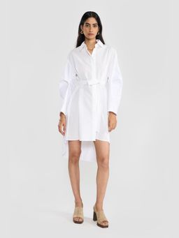 Perona - Margot White A Line Dress