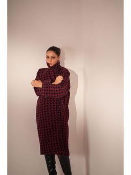 APARA - Rdx Oversize Checks Longline Overcoat
