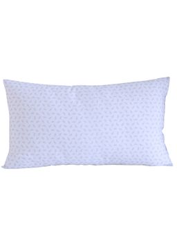 Maspar - Essentials Heather 130 GSM Cotton White Print Small Cushion