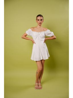 Blanche by Rashika - Women White Daisy Daydream Dress