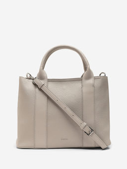 CARPISA ITALIA - Women Edvige Off White Tote Bag with Detachable Strap (M)