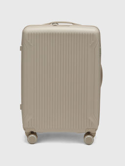 CARPISA ITALIA - Flexitech Unisex Hard Shell Trolley Bag - Cream