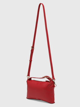 CARPISA ITALIA - CARPISA Dafne Women Shoulder Sling Bag With Detachable Strap - Red (S)