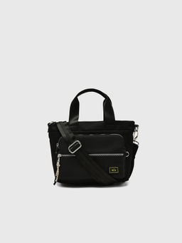 CARPISA ITALIA - CARPISA Amsterdam Women Tote Bag With Detachable Strap - Black (L)