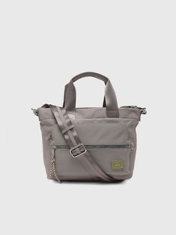 CARPISA ITALIA - CARPISA Amsterdam Women Tote Bag With Detachable Strap - Grey (L)