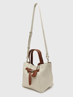 CARPISA ITALIA - Ontario Women Handbag With Detachable Strap - Cream (M)
