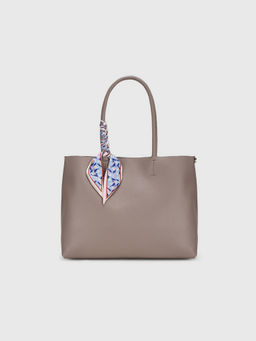CARPISA ITALIA - Taupe Valentina Women Tote Bag (L)