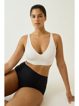 H&M - Women White Seamless Padded Soft Bra