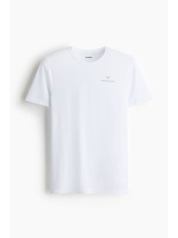 H&M - Men White Muscle Fit Sports Top