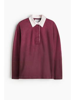 H&M - Women Red Polo Shirt