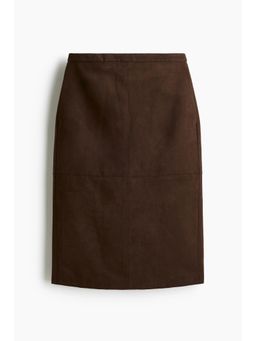 H&M - Women Brown Pencil Skirt
