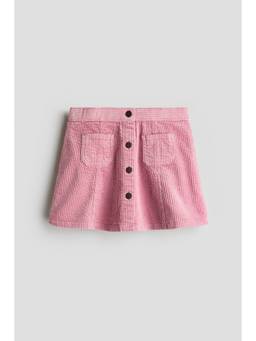 H&M - Girls Pink Corduroy A-Line Skirt