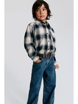 H&M - Boys Blue Baggy Fit Jeans
