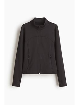 H&M MOVE - Girls Black Sports Jacket With Drymove