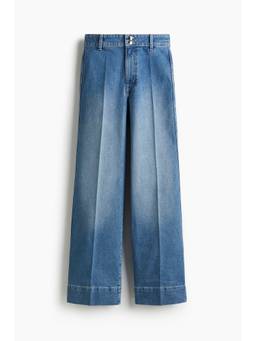 H&M - Women Blue Wide High Jeans