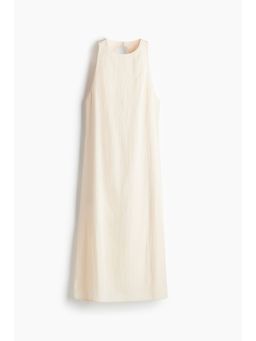 H&M - Women Orange Open-Back Dress