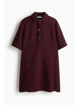 H&M - Women Red Colla Boucle Dress