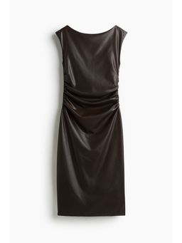 H&M - Women Brown Coated Dress