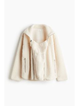H&M - Women Beige Mama Before & After Babywearing Teddy Jacket