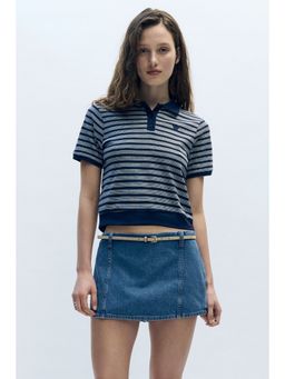H&M - Women Blue Denim Skort