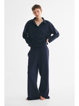 H&M - Women Blue Straight-Leg Joggers