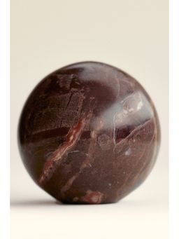 H&M - Red Spherical Marble Sculpture