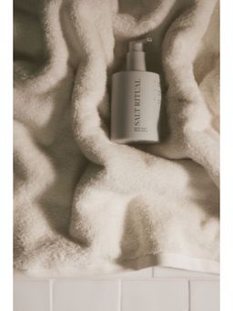 H&M - White Cotton Terry Bath Towel