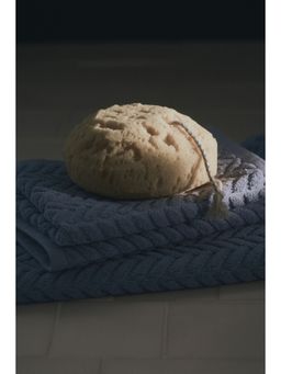 H&M - Blue 2-Pack Textured Guest Towels
