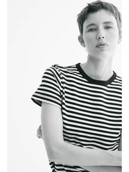 H&M - Women White Fitted T-Shirt